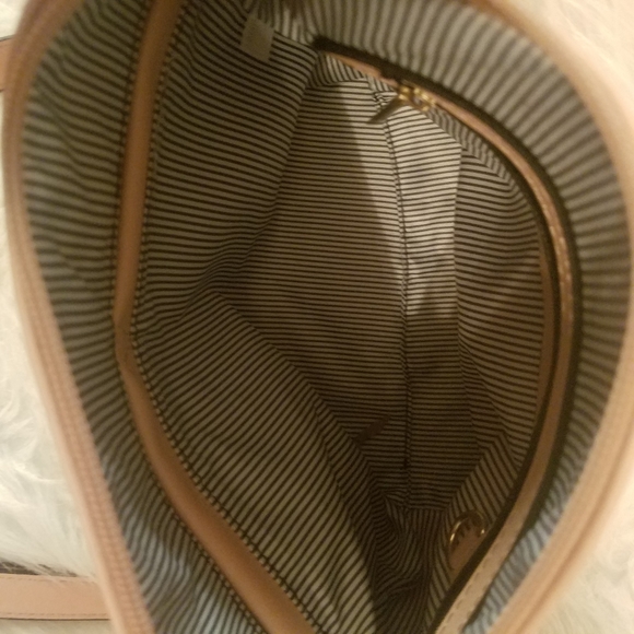 BROWN EMBOSSED HOBO SHOULDER BAG SET - Picture 7 of 7